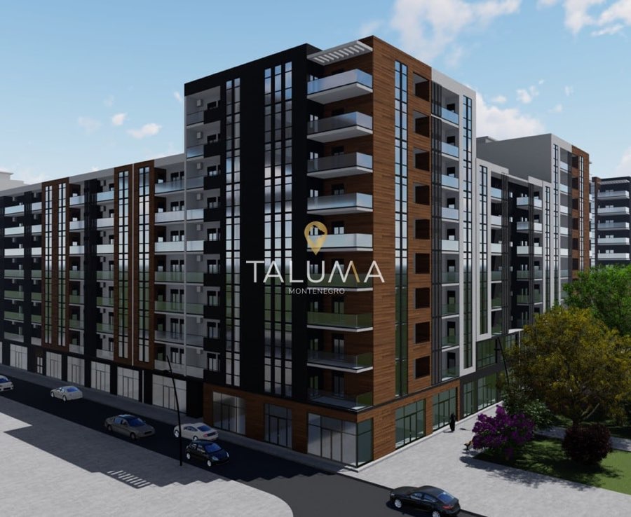 Jednosoban stan, 43 m², Stari Aerodrom, Podgorica