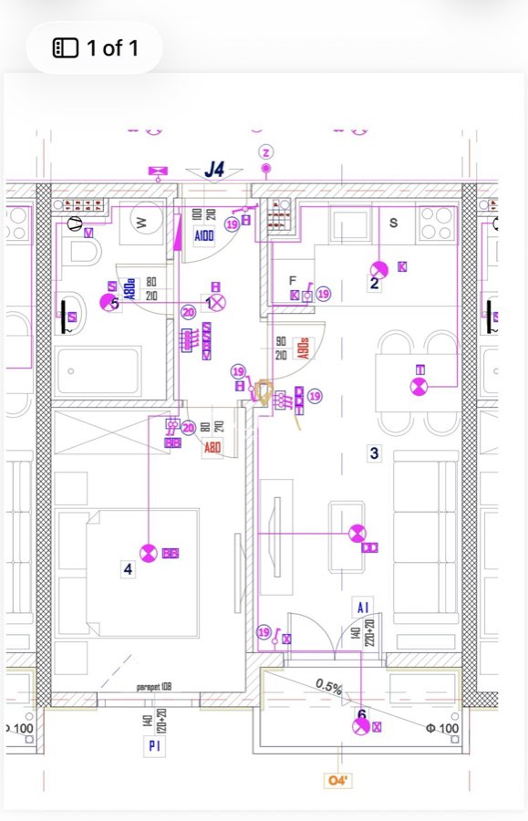 Jednosoban stan, 38 m², Stari Aerodrom, Podgorica – fotografija 3