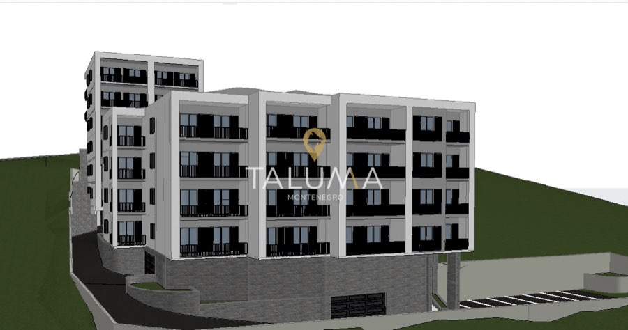 Jednosoban stan, 56 m², Lazi, Budva